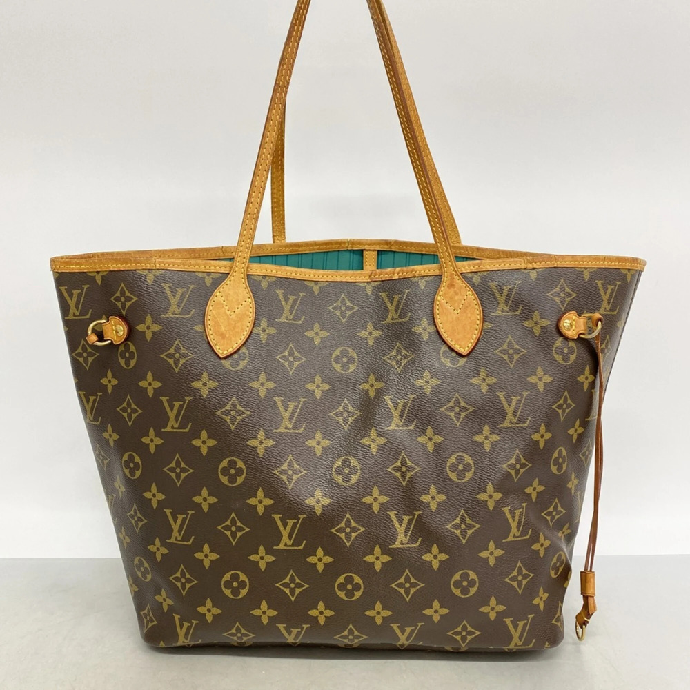LOUIS VUITTON Brown Monogram Neverfull MM Tote Bag - Picture 11 of 11